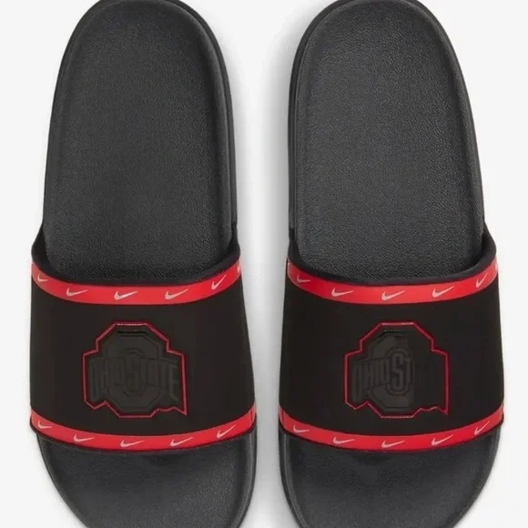 Ohio State Buckeyes Nike Offcourt Slides osu mens slides sandals DD0534-001 - Picture 2 of 7